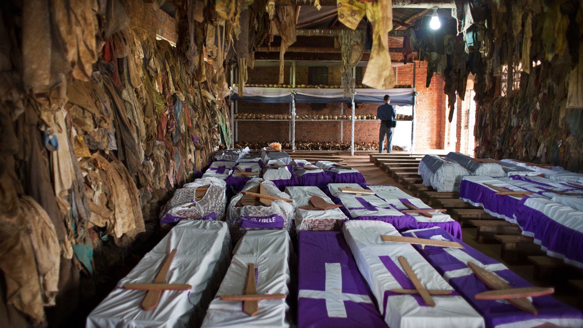 <p>Century-old tensions between Rwanda’s Hutu and Tutsi populations explode into a coordinated slaughter, planned by Hutu elites, in which soldiers and militia kill up to 800,000 Tutsis over three months.</p>